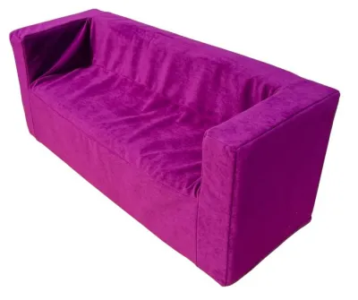 Canapea gradinita 110x40x45 cm, mov
