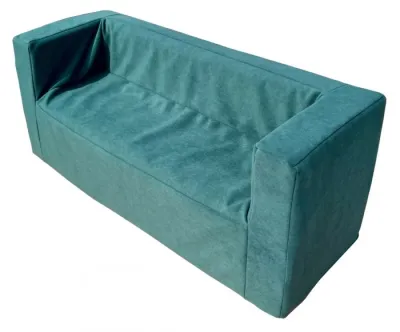 Canapea gradinita 110x40x45 cm, verde