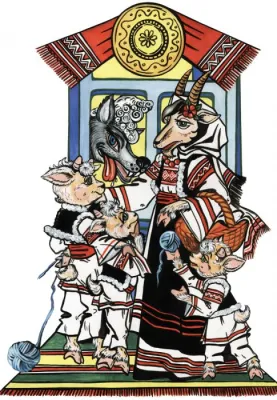 Capra cu trei iezi (secventa 2)