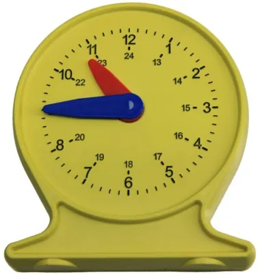 Ceas demonstrativ (diametrul 10 cm)