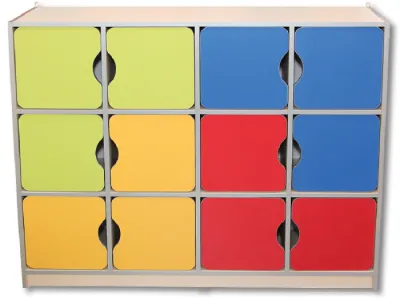 Dulap "Mozaic" pentru copii (1296x350x1040mm)