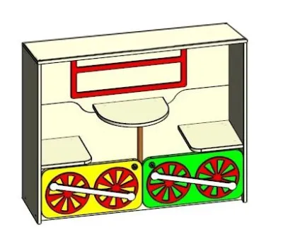 Dulap TRENULET Nr.3B (S6)