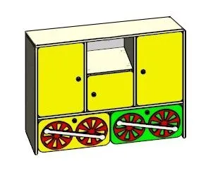 Dulap TRENULET Nr.4B (S6)