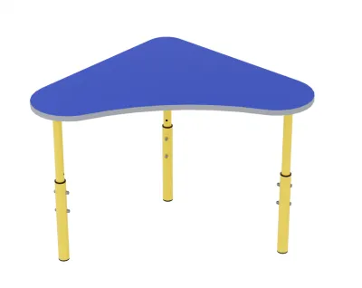 Masa reglabila TRIFOI pentru gradinita (1 modul) (600x600x460-580mm)