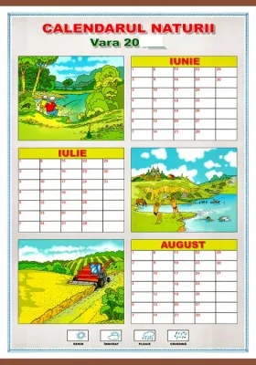 Calendarul naturii. Vara/Calendarul naturii. Iarna (DUO) 