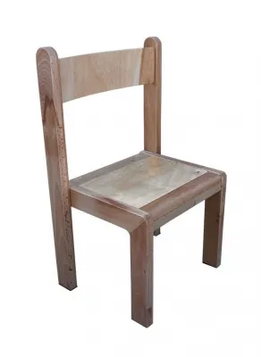 Scaun gradinita lemn h 30 cm