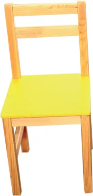 Scaun pentru gardinite (galben, H=550mm)
