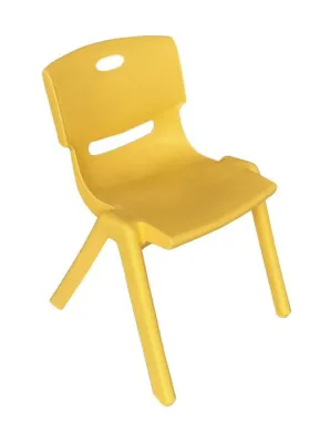 Scaun pentru gradinita (galben), H sezut 340 mm