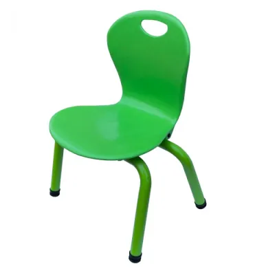 Scaun pentru gradinita (verde), H sezut 305 mm (suprapozabil)