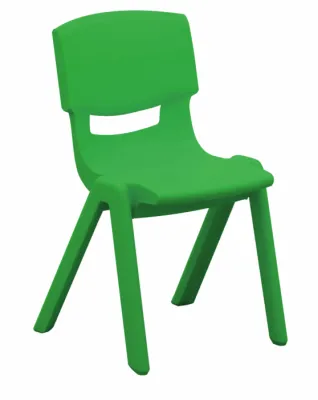 Scaun pentru gradinita (verde), H sezut 260 mm