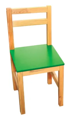 Scaun pentru gradinita( verde, H=550mm)
