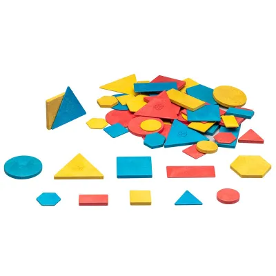 Set figuri geometrice (60 piese)