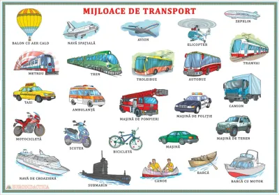 Protejează natura / Mijloace de transport