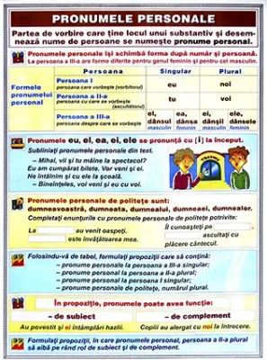 Scrierea corectă a cuvintelor care conţin  î  şi  â \ Pronumele  (DUO)