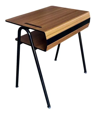 Banca scolara individuala model GA04 (culoare nuc)