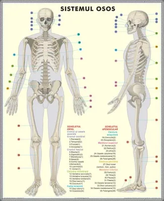PLANSA SCHELET / SISTEMUL MUSCULAR   DUO