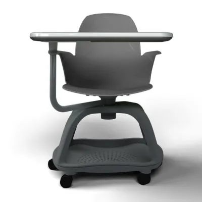Scaun mobil cu masuta PK1001 (gri)