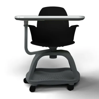 Scaun mobil cu masuta PK1001 (negru)