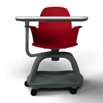 Scaun mobil cu masuta PK1001 (rosu)