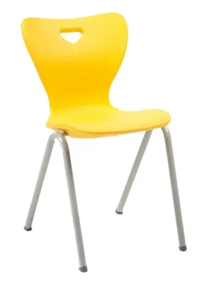 Scaun scolar tip scoica model GA06 (galben)