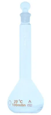 Balon cotat 100 ml cu dop de sticla