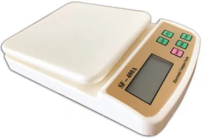 Cantar electronic 1000g, cu alimentator si greutate (100g)