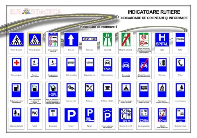Indicatoare de informare 1