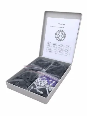 Model C-60 Fulerin Buckminster (structura de cristal)