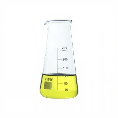 Pahar Erlenmeyer 250 ml, cu gat larg