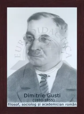 Portret - Dimitrie Gusti