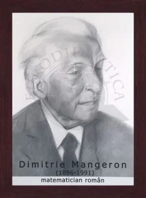 Portret - Dimitrie Mangeron