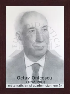 Portret - Octav Onicescu