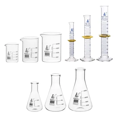 Set sticlărie Chimie (9)