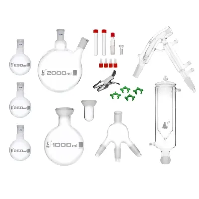 Set sticlărie Chimie organică pentru profesor (21)-Distilare