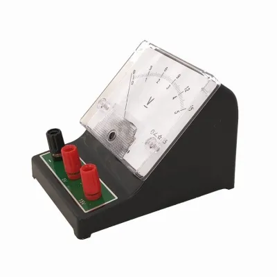 Voltmetru analogic DC cu 3 borne
