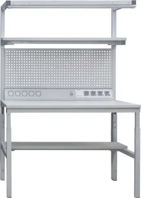 Banc de lucru antistatic, reglabil pe inaltime (1200x700xh1700-2000 mm)