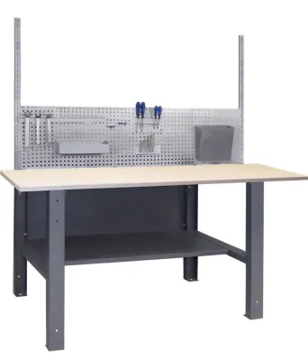 Banc de lucru, blat placaj multristat (1500x620xh1800 mm)