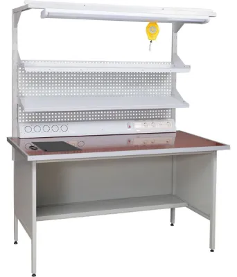 Banc de lucru pentru asamblare echipamente electronice (1200x800xh1945 mm)