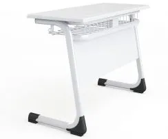 Banca scolara dubla cu blat din Werzalit (h760mm)