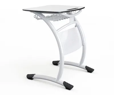 Banca scolara individuala cu blat din HPL - model SR (h760mm)