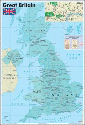 HARTA MURALA GREAT BRITAN
