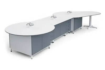 Masa laborator fizica 4880x1960xH750,model Ne2