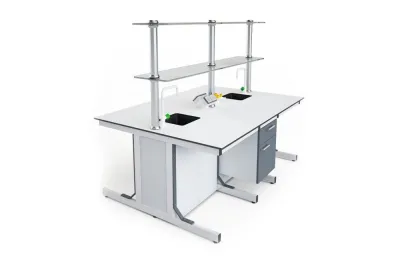 Masa laborator pentru elevi 1820x1300xH750/1570,model La1