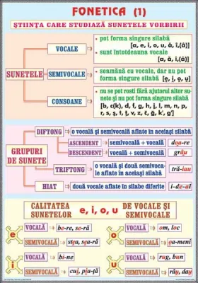 PLANSA FONETICA(1) /COMPLEMENTELE NECIRCUMSTANTIALE (1) (DUO)
