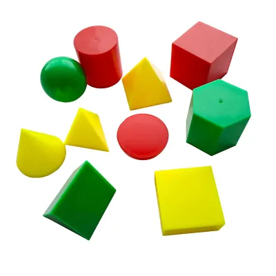 Set de 10 corpuri geometrice