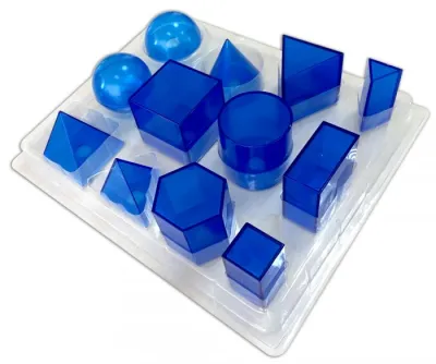 Set de 12 figuri geometrice