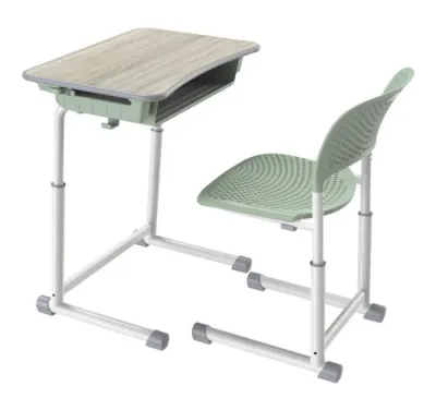 Set individual cu mecanism de ridicare tip cremaliera, verde