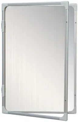AVIZIER SECURIZAT  CU GEAM VERTICAL( METALO-CERAMICA) 900X1200