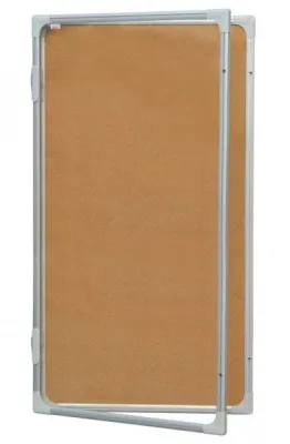 AVIZIER SECURIZAT CU GEAM VERTICAL(PLUTA) 1200X1800