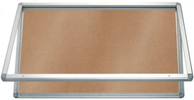 AVIZIER SECURIZAT, ORIZONTAL, PT. SPATII EXTERIOARE (PLUTA) 750X700